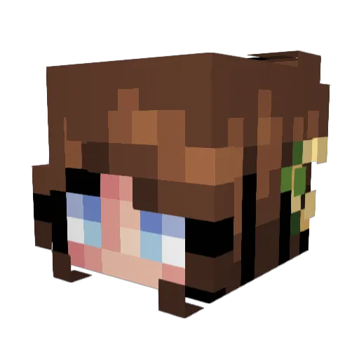 blazethedragon Minecraft avatar head, 3D render