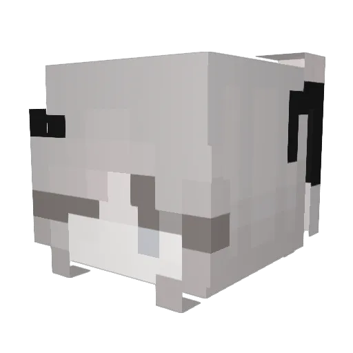 blazinbabee Minecraft avatar head, 3D render