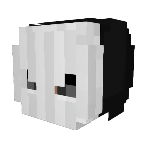 blazingg0d Minecraft avatar head, 3D render