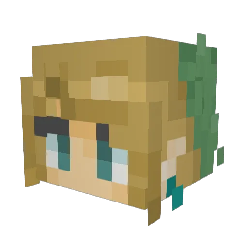 blazter5 Minecraft avatar head, 3D render