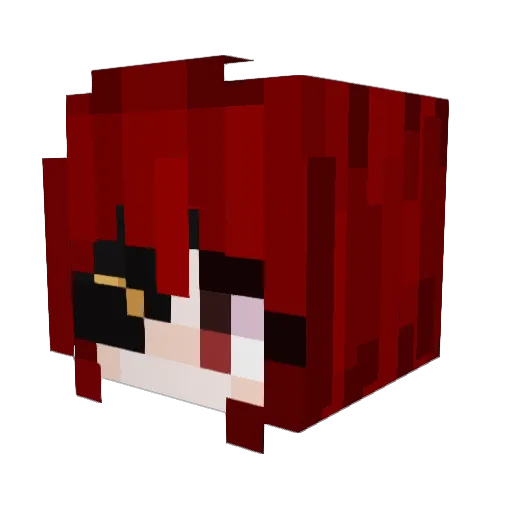 blechimus Minecraft avatar head, 3D render