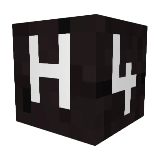 blediii Minecraft avatar head, 3D render