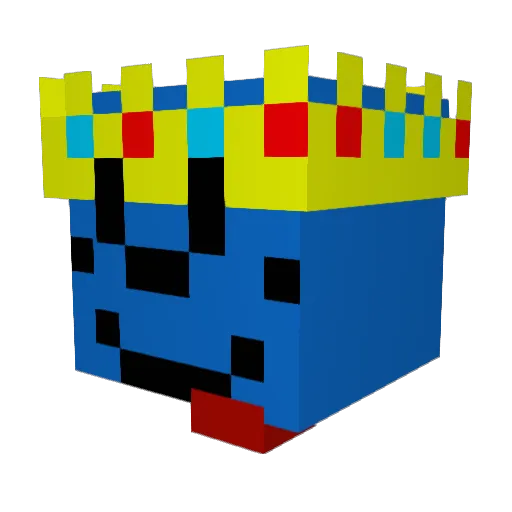 blenderzzz Minecraft avatar head, 3D render