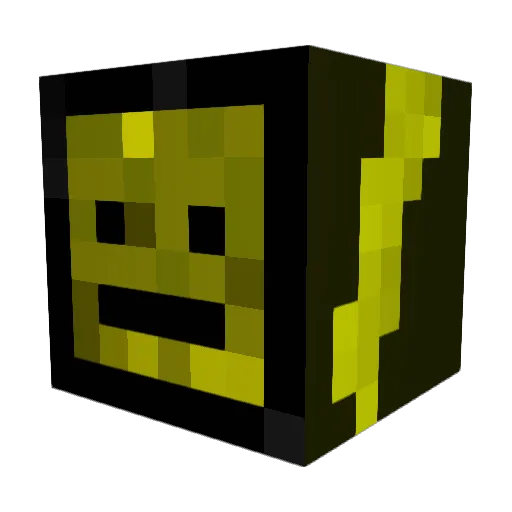 blenjury Minecraft avatar head, 3D render