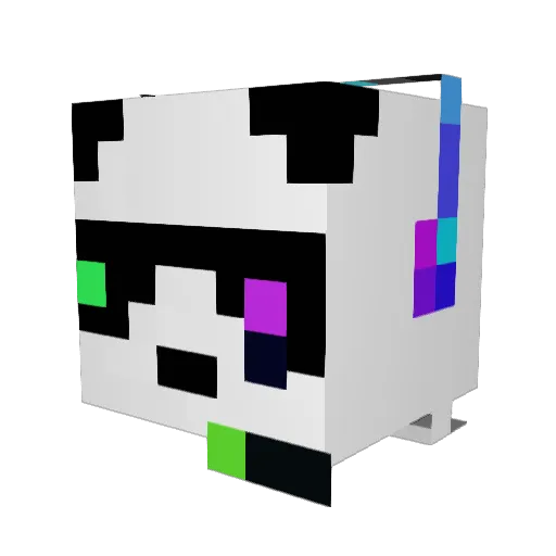 blesa99 Minecraft avatar head, 3D render