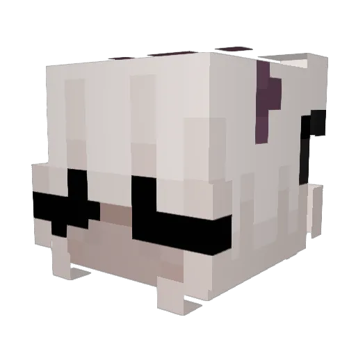 blifo Minecraft avatar head, 3D render