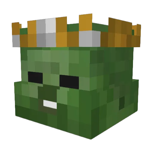 blink333 Minecraft avatar head, 3D render