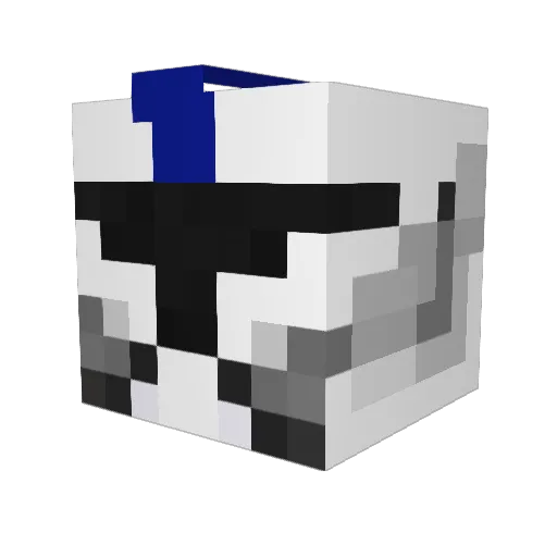blinkingcolt087 Minecraft avatar head, 3D render