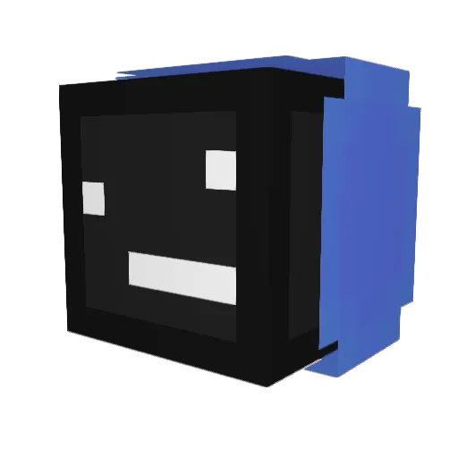 blinkstoquick Minecraft avatar head, 3D render