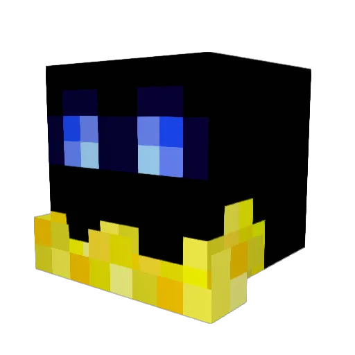 blitzdugi Minecraft avatar head, 3D render