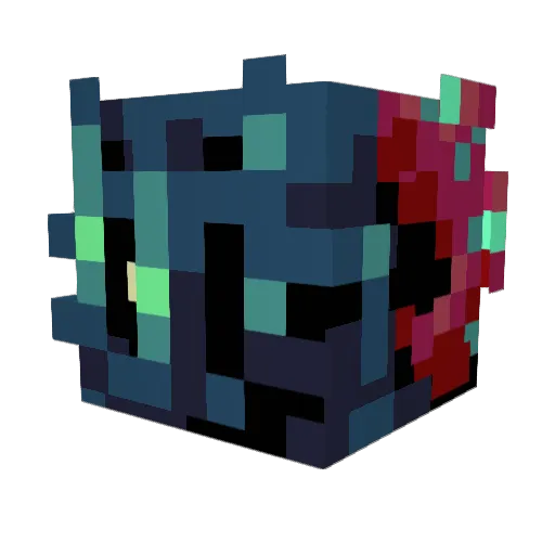 blkarcher77 Minecraft avatar head, 3D render