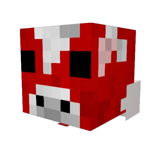 blkzoid Minecraft avatar head, 3D render