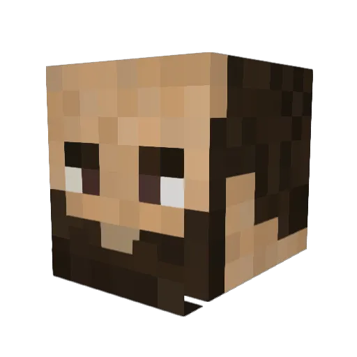 blobfish_23 Minecraft avatar head, 3D render