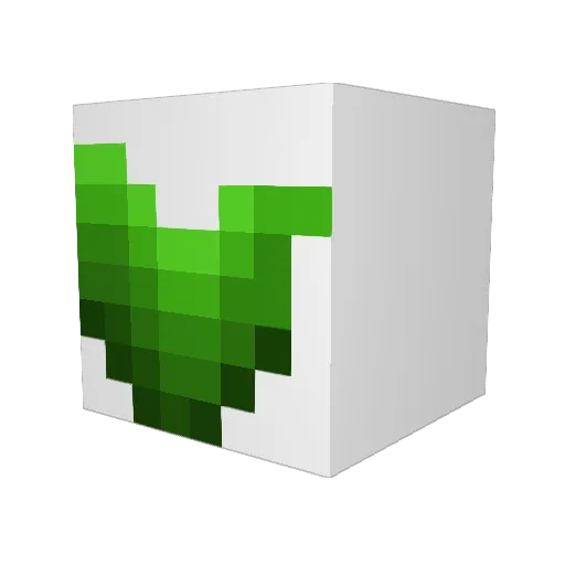 bloborb Minecraft avatar head, 3D render