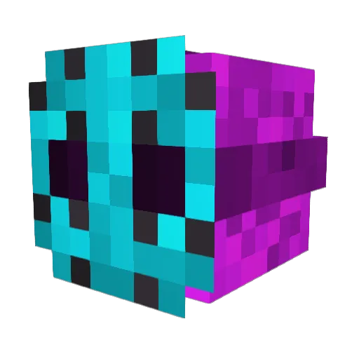 blocker1613 Minecraft avatar head, 3D render