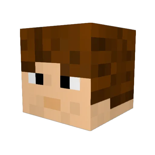blocker299 Minecraft avatar head, 3D render