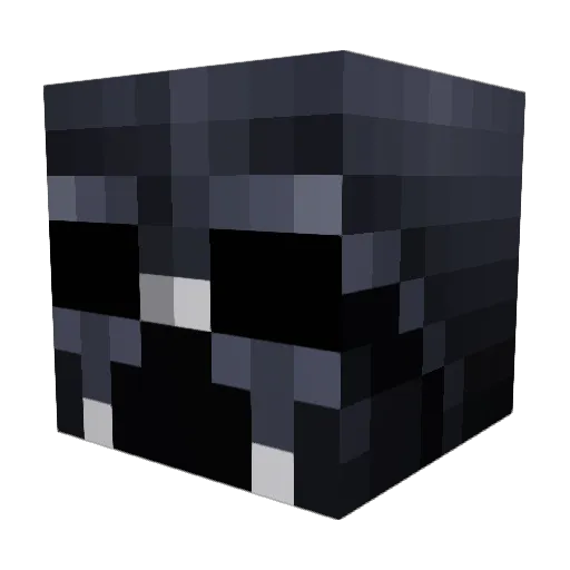 blockerfrags Minecraft avatar head, 3D render