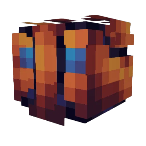 blockgameislife Minecraft avatar head, 3D render