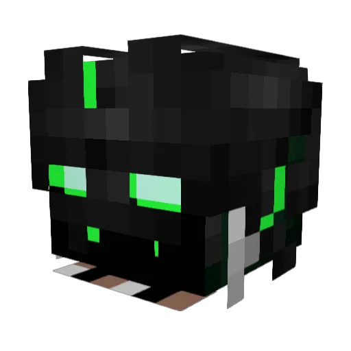 blockgooier Minecraft avatar head, 3D render