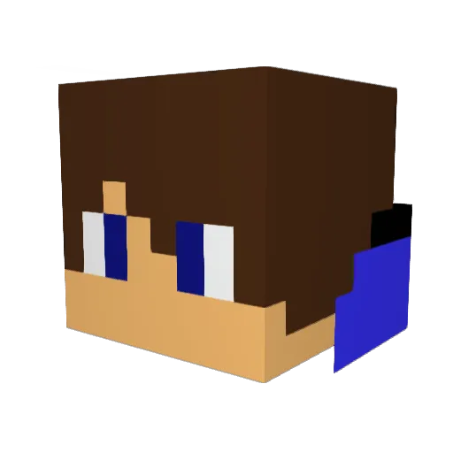 blockhead585_ Minecraft avatar head, 3D render