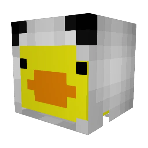 blockkiller360 Minecraft avatar head, 3D render
