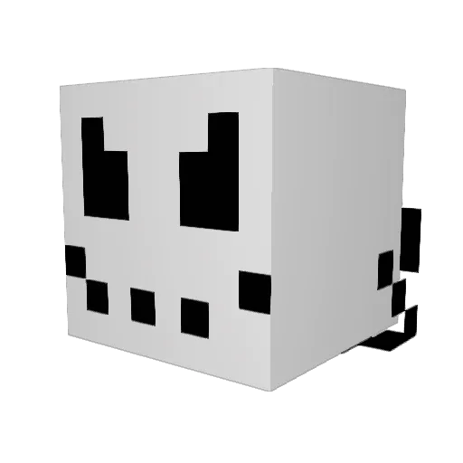blocks1989 Minecraft avatar head, 3D render