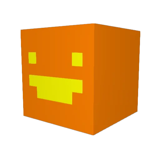 blodeee Minecraft avatar head, 3D render