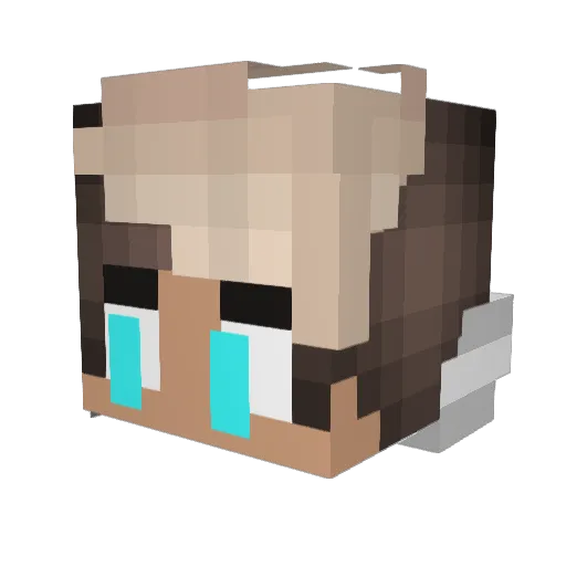 blodeq69 Minecraft avatar head, 3D render