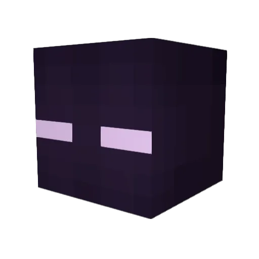 blomess Minecraft avatar head, 3D render