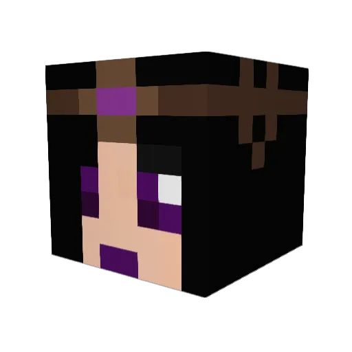 blondetiger Minecraft avatar head, 3D render