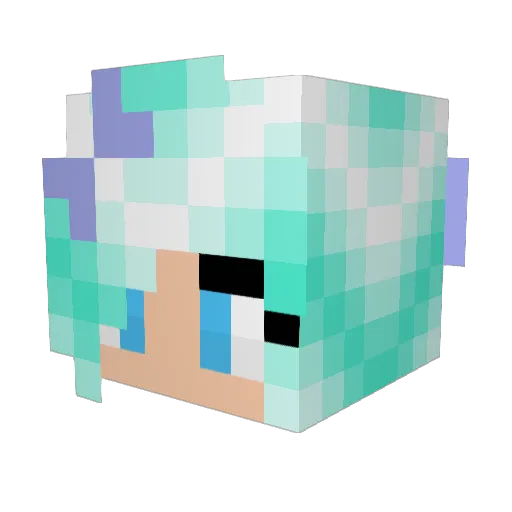 bloodbath_95 Minecraft avatar head, 3D render
