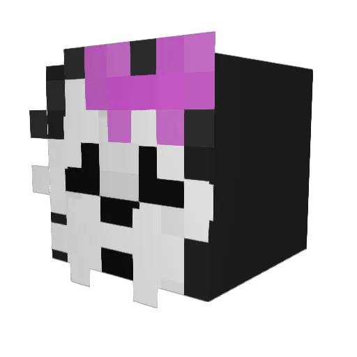 bloodella95 Minecraft avatar head, 3D render