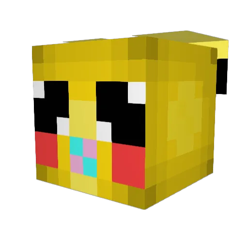 bloodkiller007 Minecraft avatar head, 3D render