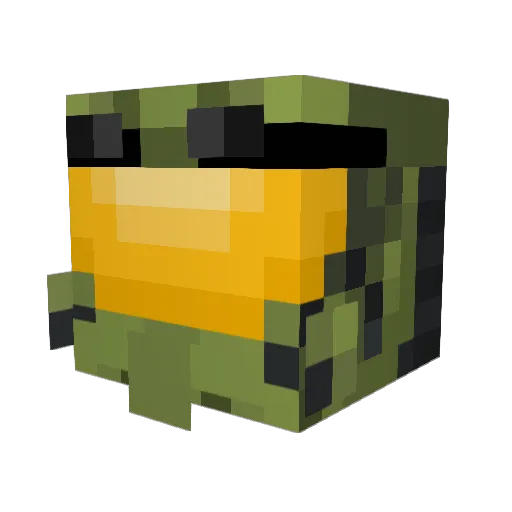 bloodnut16 Minecraft avatar head, 3D render