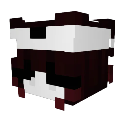 bloodonmytires Minecraft avatar head, 3D render