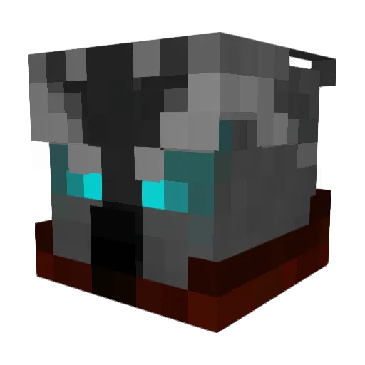 blossomfiend Minecraft avatar head, 3D render