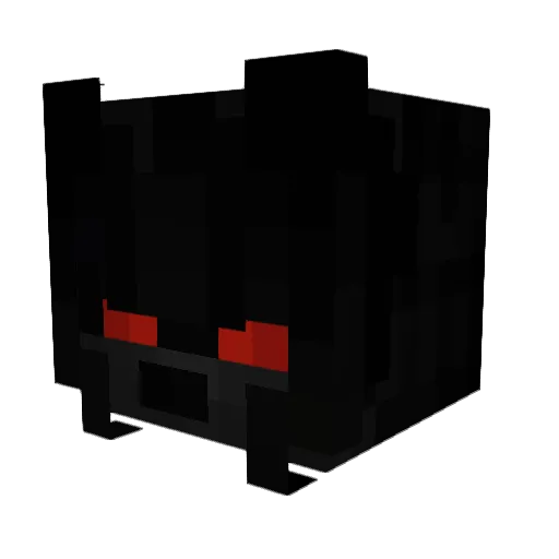 blowerrr Minecraft avatar head, 3D render