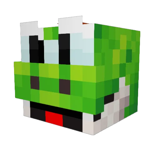 bloxmaster2003 Minecraft avatar head, 3D render