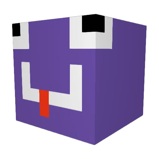 bloxxyA1 Minecraft avatar head, 3D render