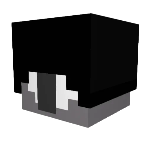 blpierce Minecraft avatar head, 3D render