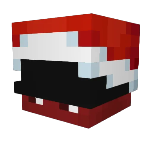 blqq Minecraft avatar head, 3D render