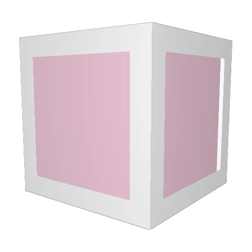 blssfll Minecraft avatar head, 3D render