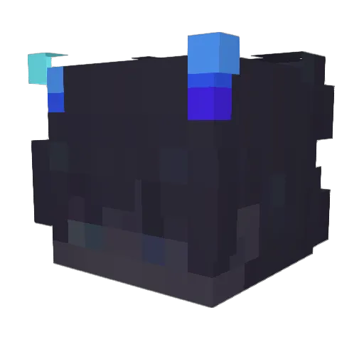 bltz74 Minecraft avatar head, 3D render