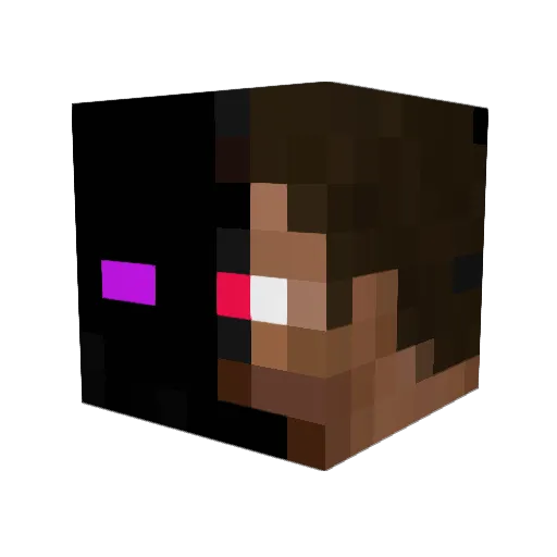 blubberyoverlord Minecraft avatar head, 3D render