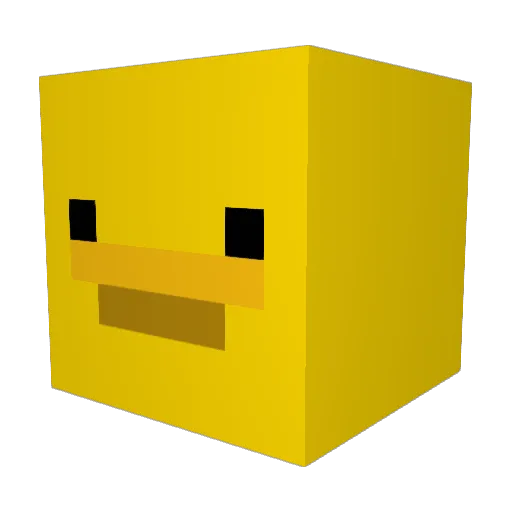 blubbt3rfisch Minecraft avatar head, 3D render