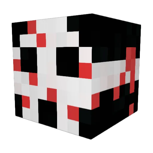 blubski Minecraft avatar head, 3D render