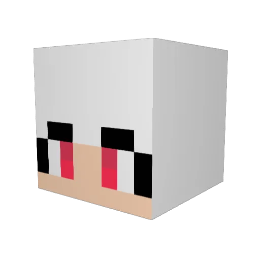 blue9373 Minecraft avatar head, 3D render