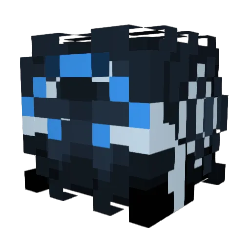 blue_boyy234 Minecraft avatar head, 3D render