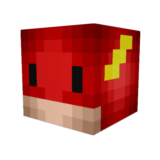 blue_diamonds1 Minecraft avatar head, 3D render