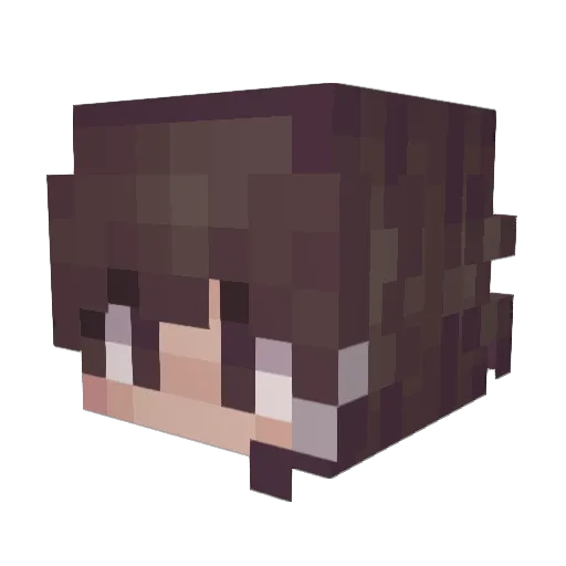 bluebelly88 Minecraft avatar head, 3D render